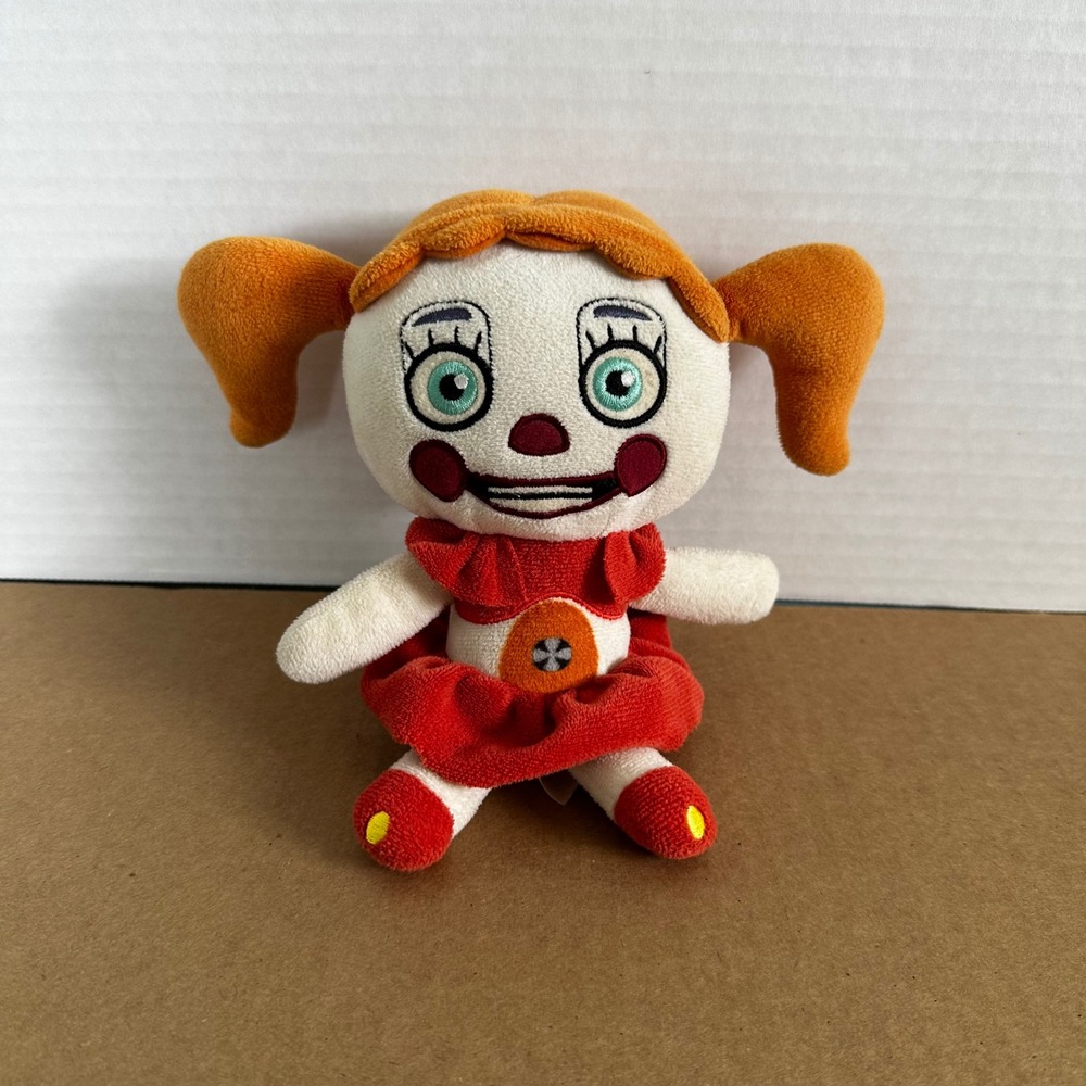 Funko Circus Baby Plush FNAF Sister Location 7" Red Good 2017 Animatronic